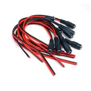 DC 5V-12V Jack Female with Wire